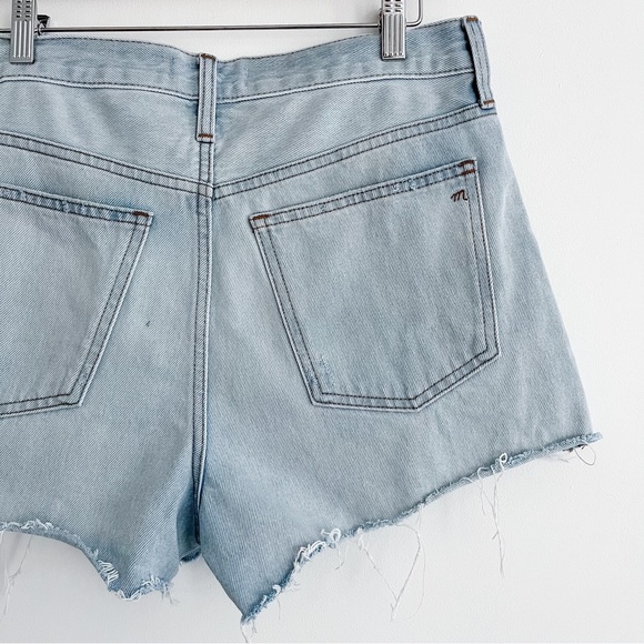 Madewell Relaxed Denim Shorts in Essen Wash Women’s 27 - Picture 9 of 14
